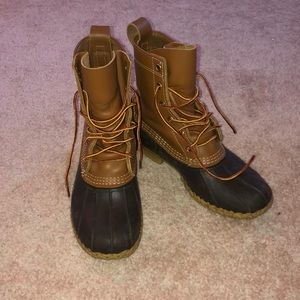 L.L. Bean duck boots